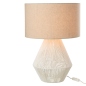 LAMPE FICELLES JUTE BLANC