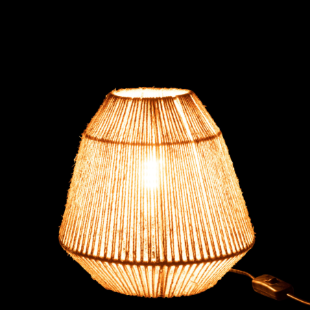 LAMPE TINA JUTE BEIGE