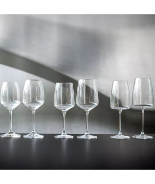 VERRE MARGAUX VIN ROUGE X6