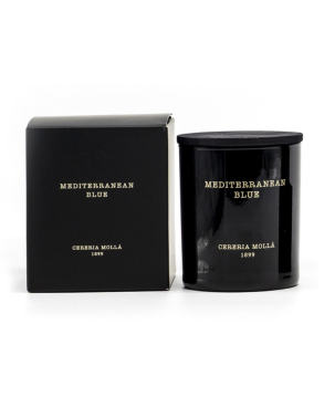 BOUGIE 230 GR - 1 MECHE : MEDITERRANEAN BLUE - CERERIA MOLLA