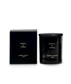 BOUGIE 230 GR - 1 MECHE : SANTAL et TONKA - CERERIA MOLLA