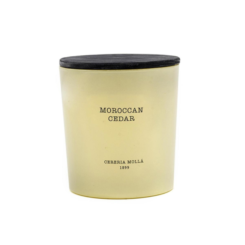 BOUGIE XL - 600 GR - 3 MECHES : MOROCCAN CEDAR - CERERIA MOLLA