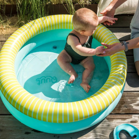 DIPPY BLEU BANANE SMALL PISCINE GONFLABLE D80CM