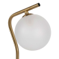 LAMPE ARDECOR DORE + BLANC 20X15XH37CM