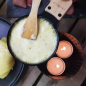 RACLETTE A LA BOUGIE X2 ROUGE FEU  - COOKUT