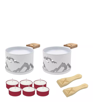 Bougies spéciales pour raclettes et fondues Cookut - Esprit Maison