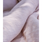 PARURE GAZE DE COTON ROSE BLUSH - SYLVIE THIRIEZ
